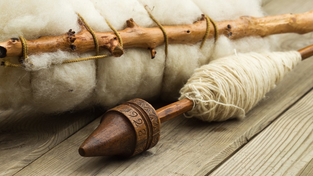 Пряжа в древности