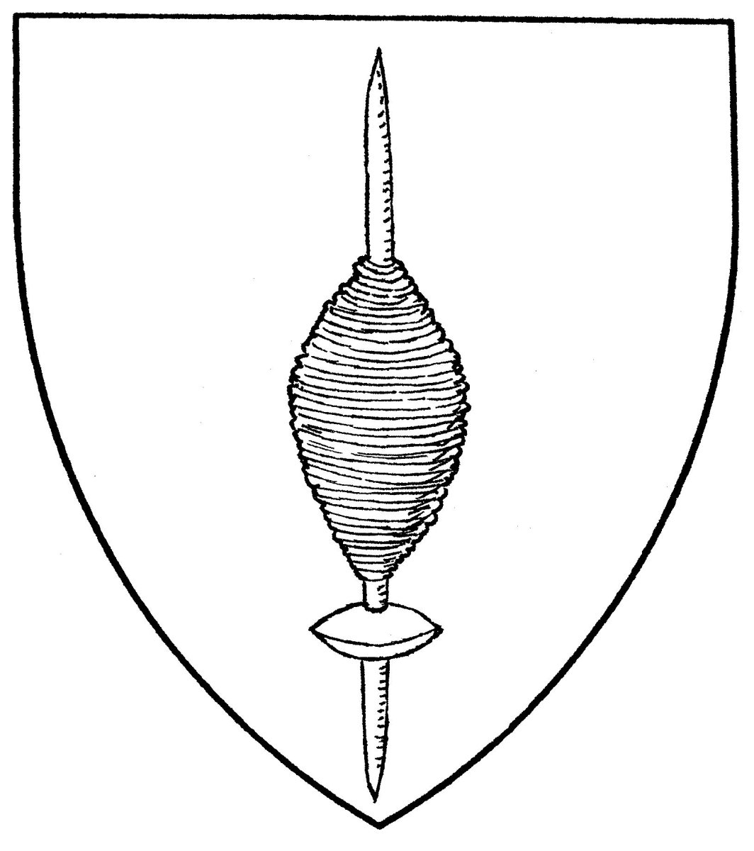 Веретено нарисовать