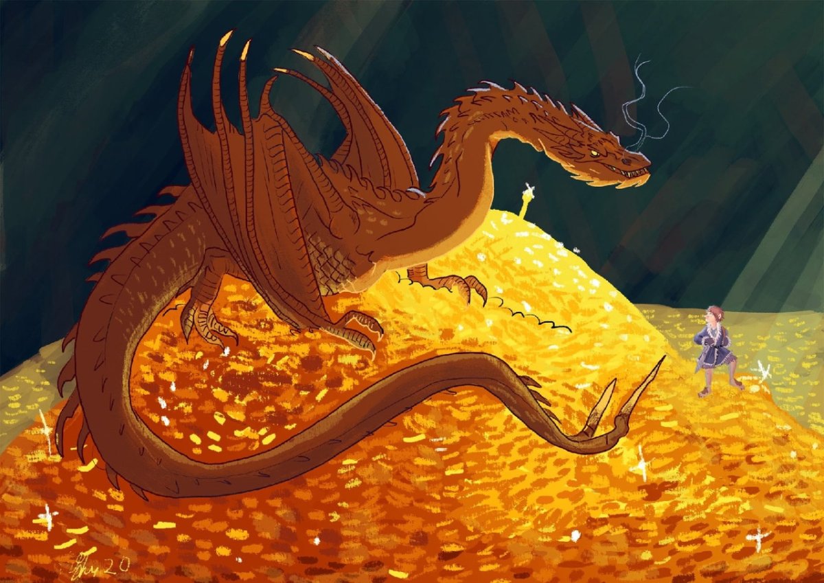 Смауг дракон