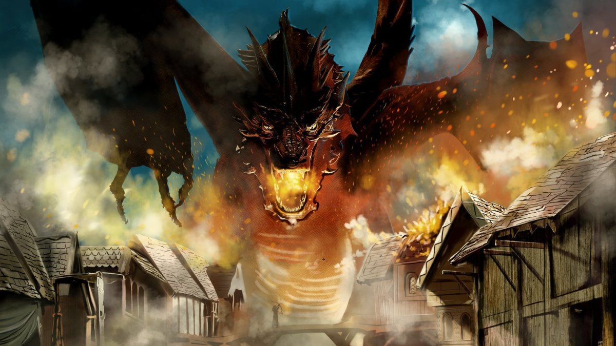 Хоббит битва пяти воинств Смауг