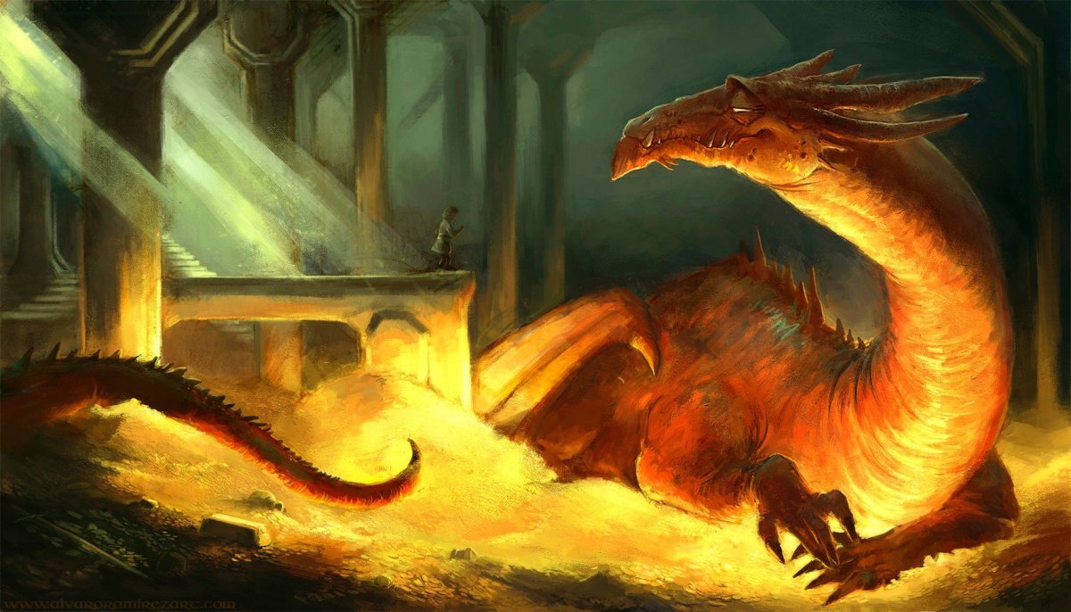 Золотой дракон Смауг