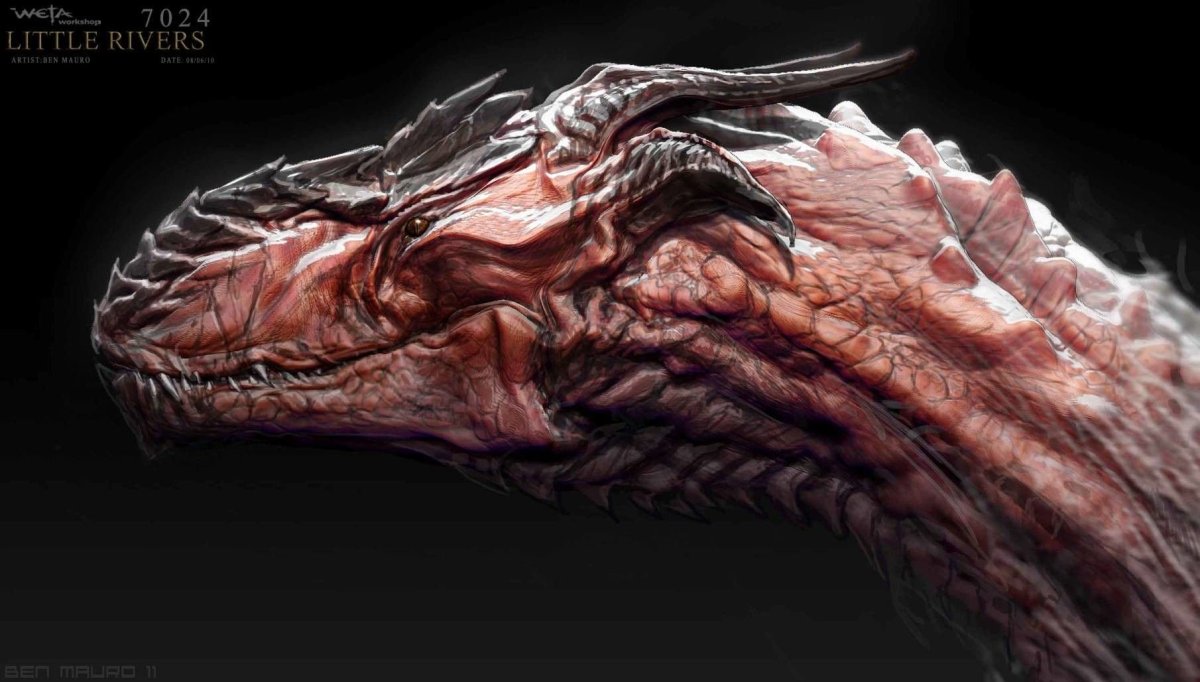 Смауг дракон head