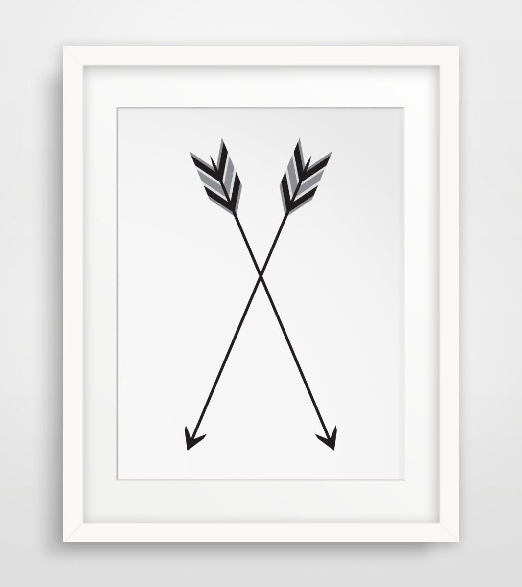 Скрещенные стрелы тату