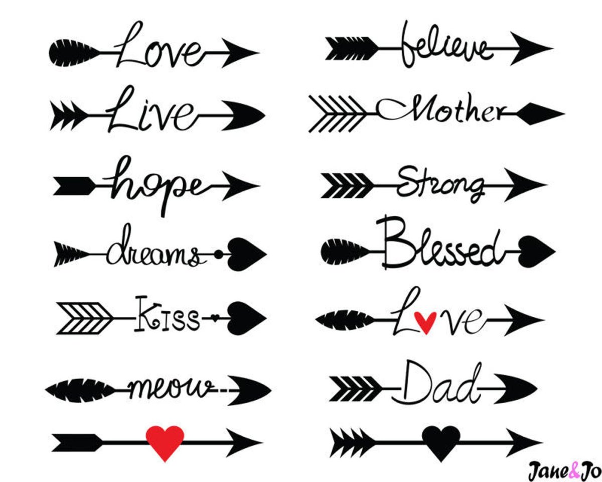 Тату стрелки