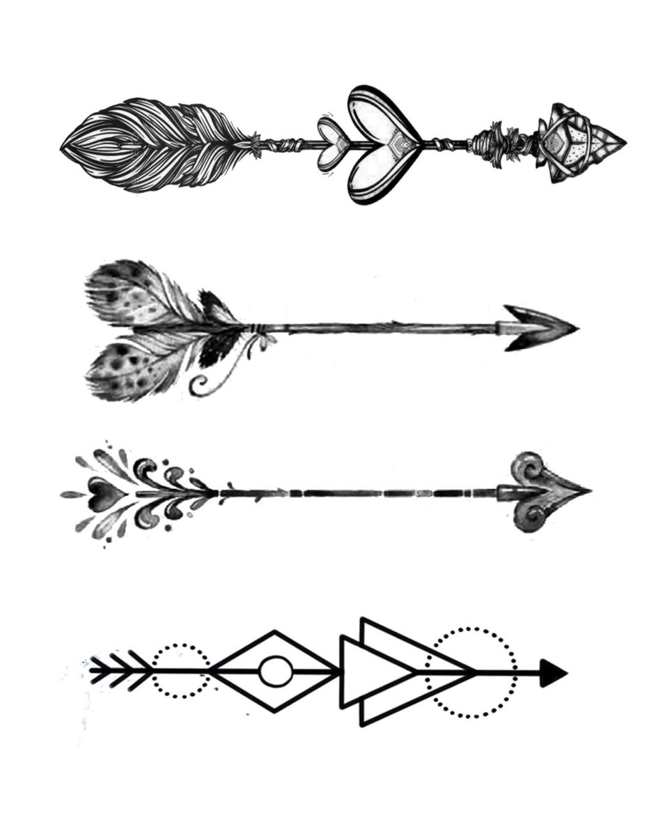 Тату стрела