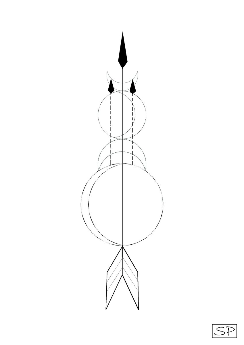 Стрела эскиз