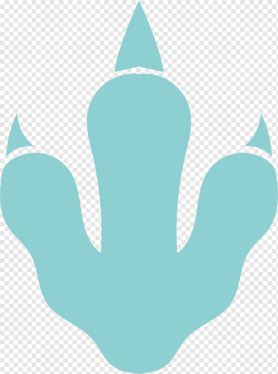 Следы динозаврика