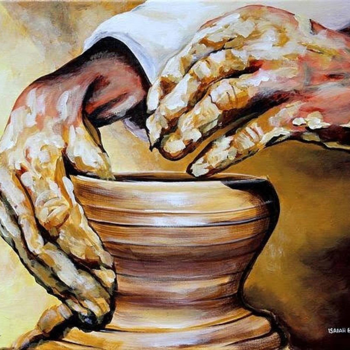 Горшечник и глина