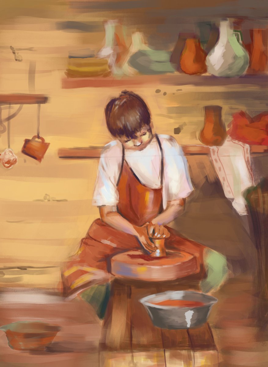 Художник Иван Гончар