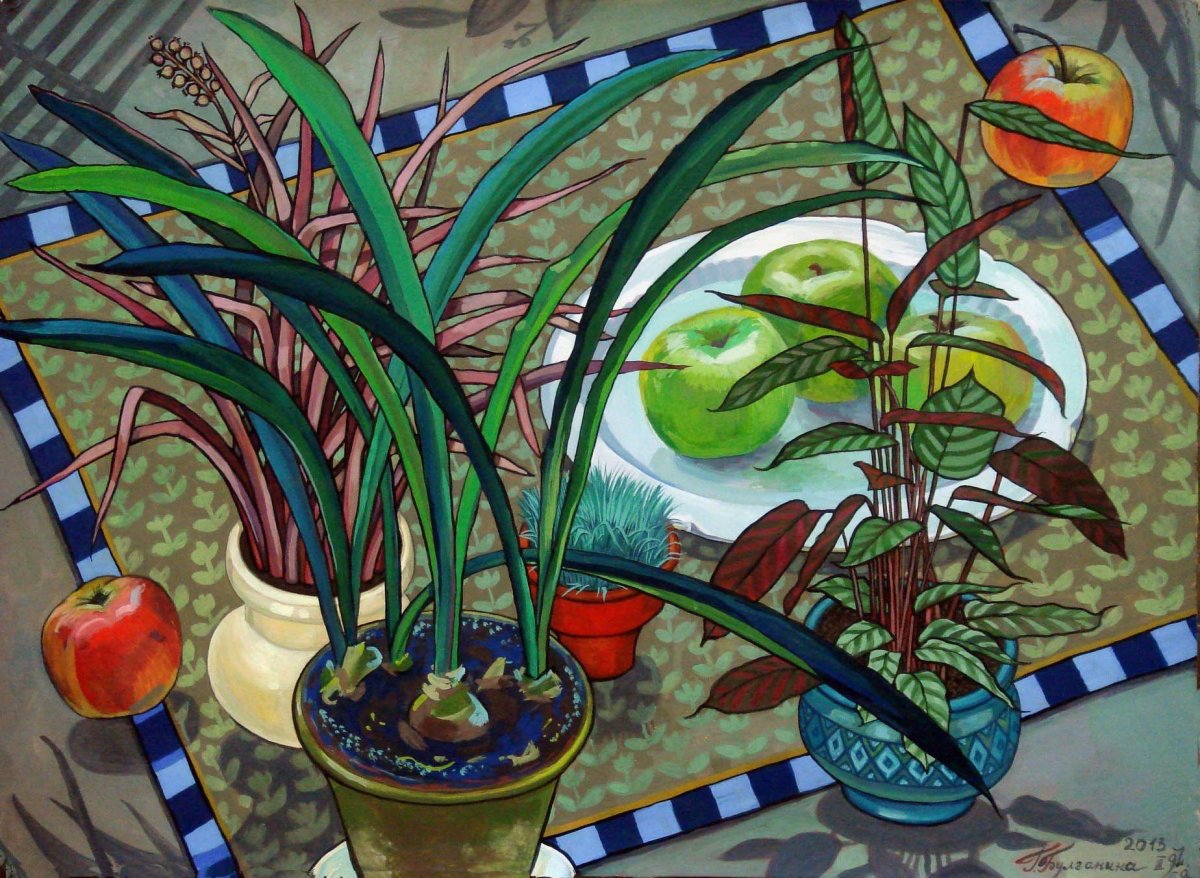 Стилизованная композиция в изобразительном искусстве