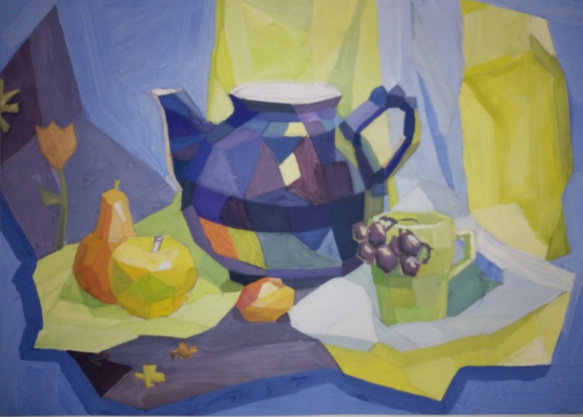 Необычный декоративный натюрморт