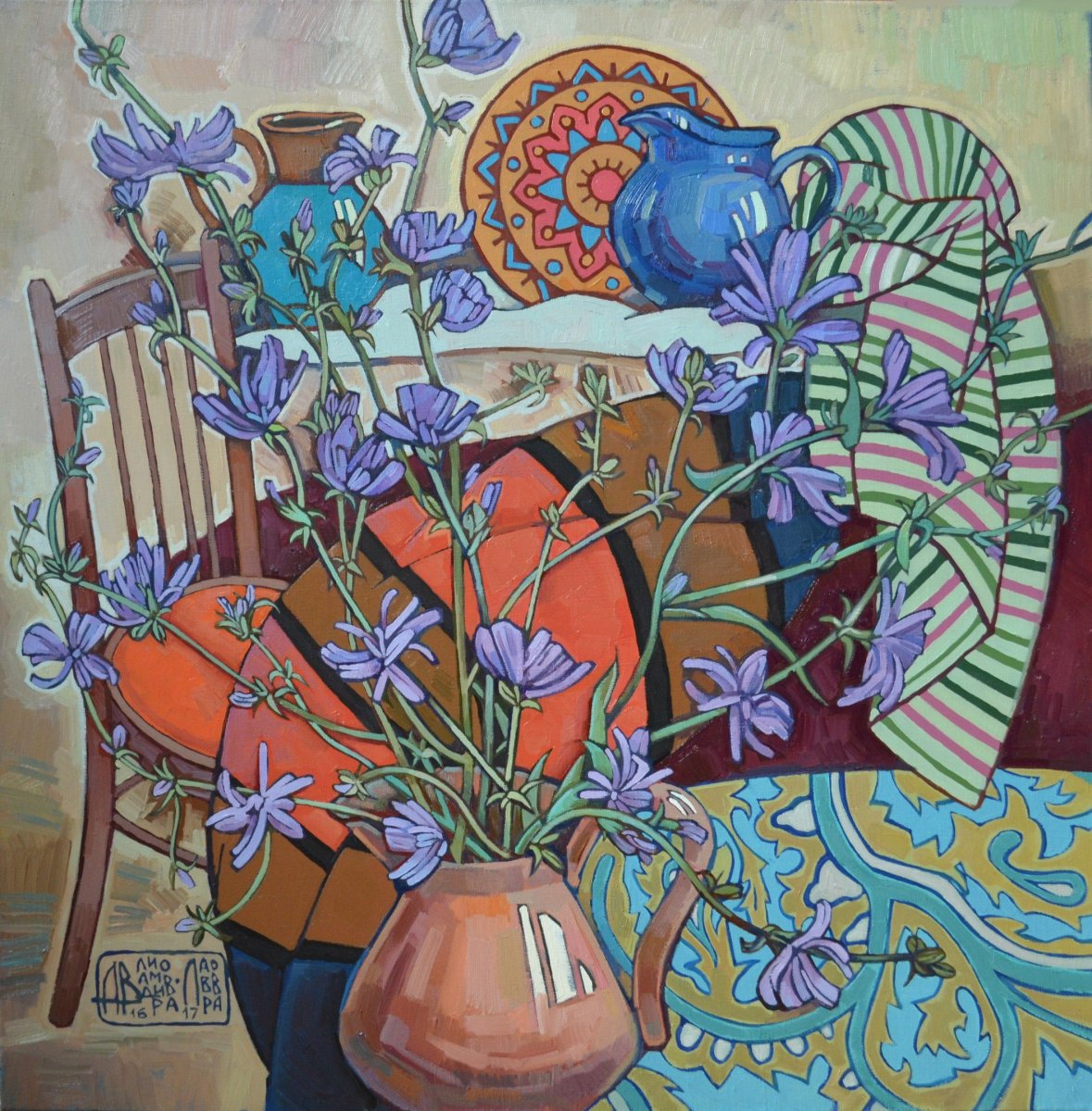 Оверлеппинг натюрморт