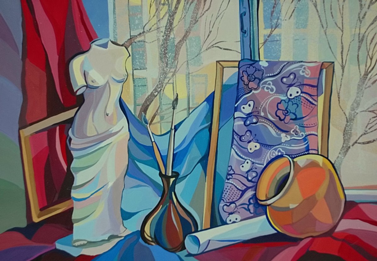 Давид Байли декоративный натюрморт