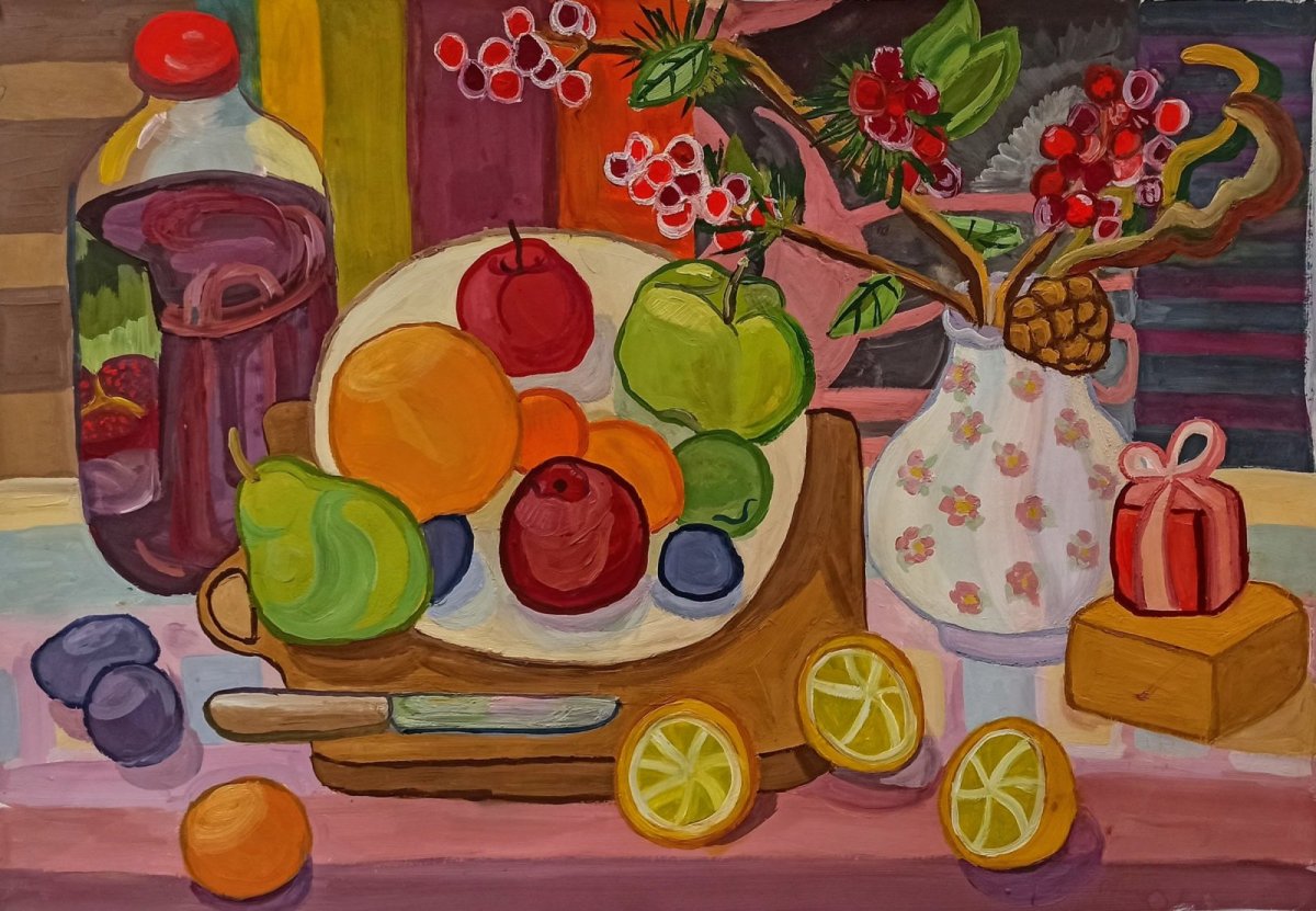 Дэвид Бейли декоративный натюрморт