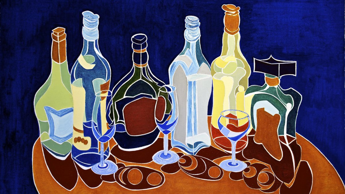 Композиция гуашью