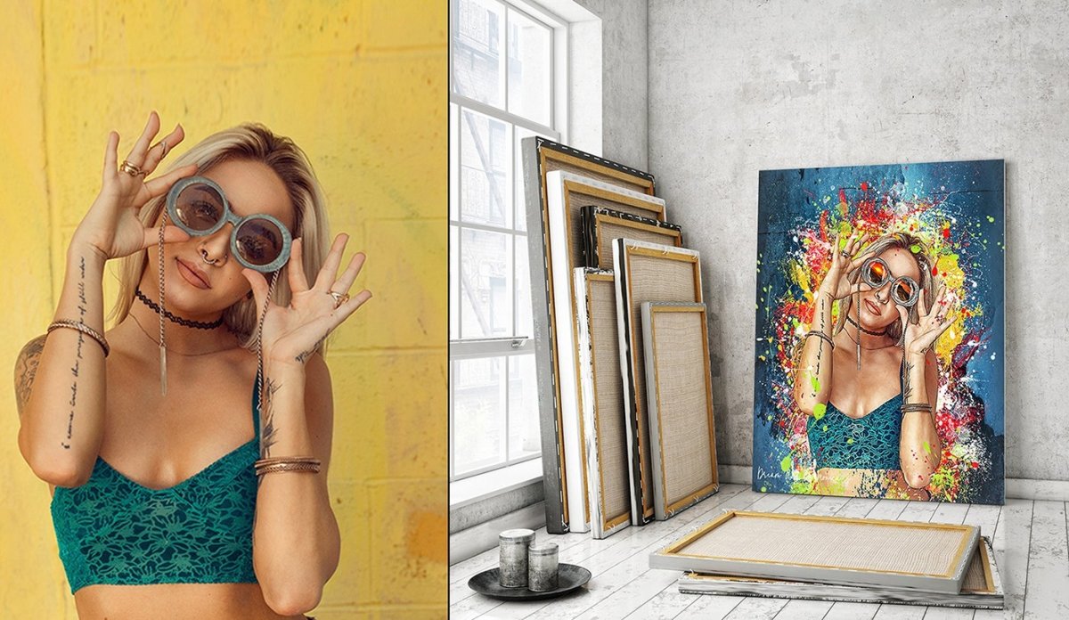 Холст в стиле Дрим арт