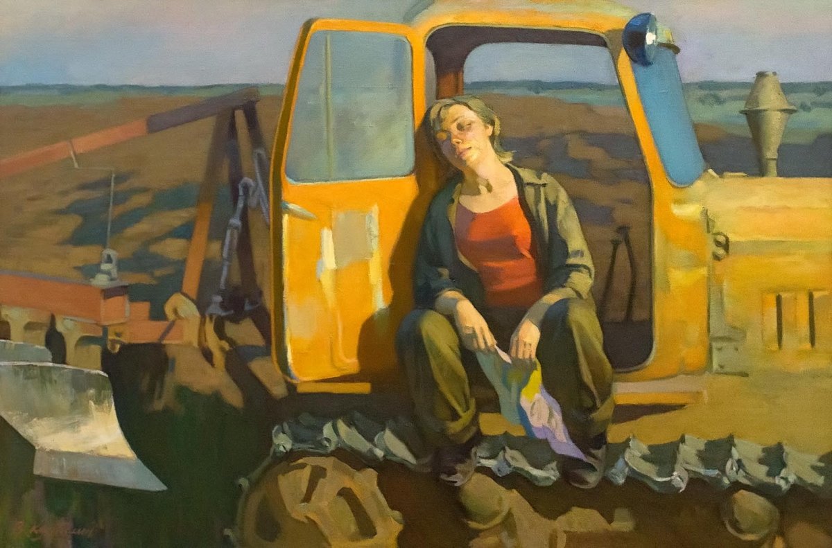 Девушки механизаторы