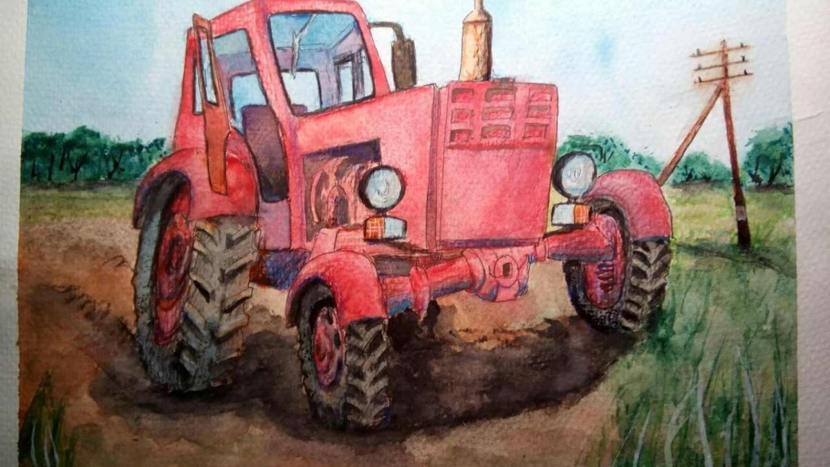 Тракторист для детей