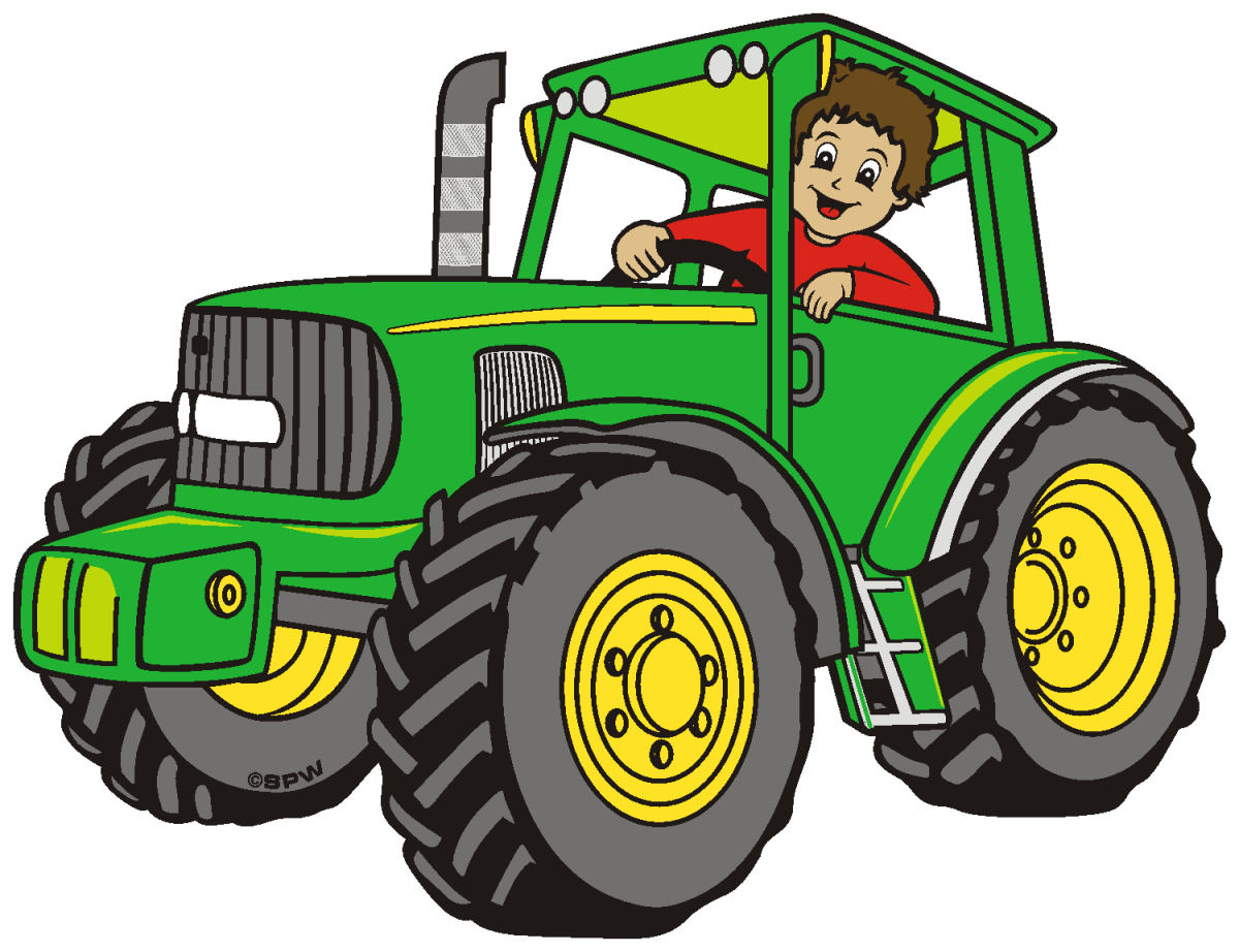 Женщина тракторист