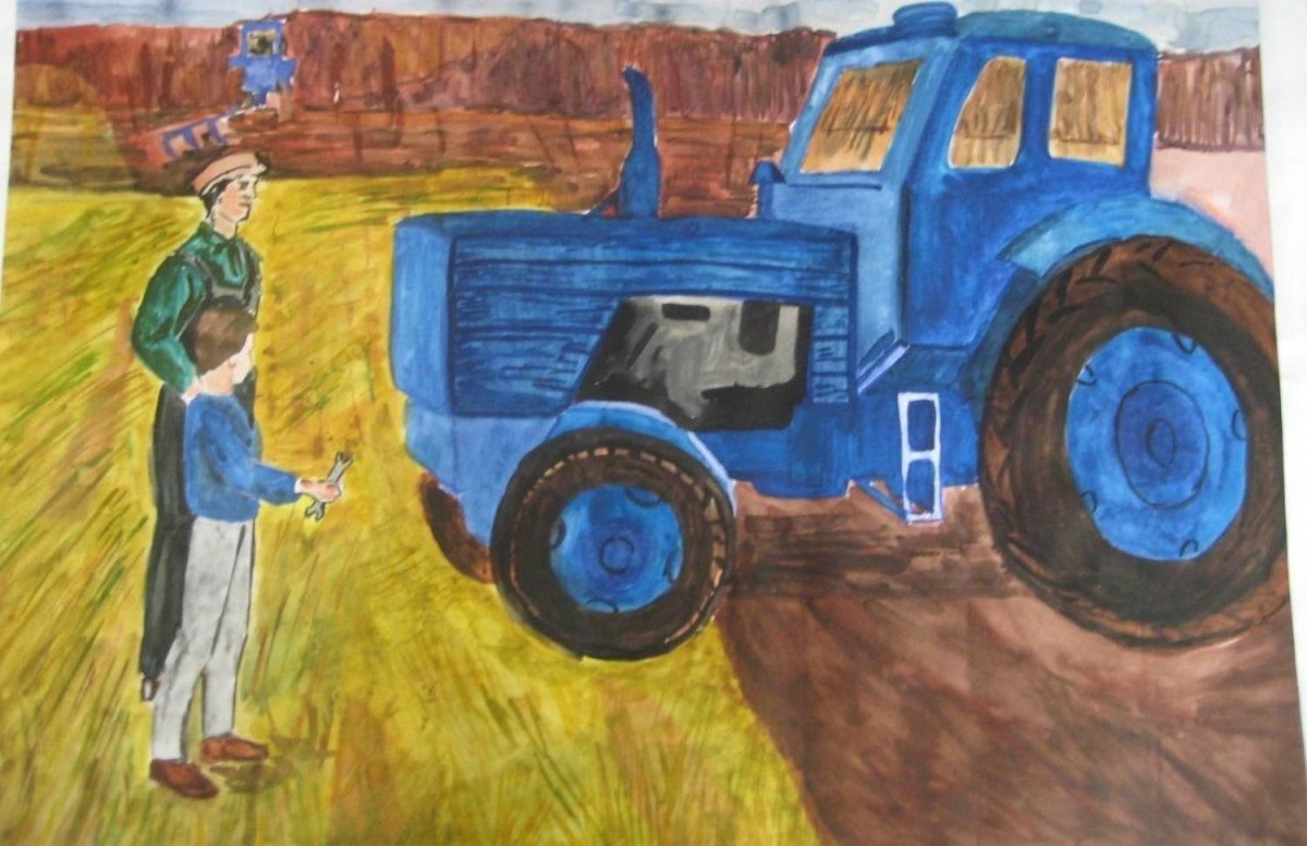 Тракторист для детей