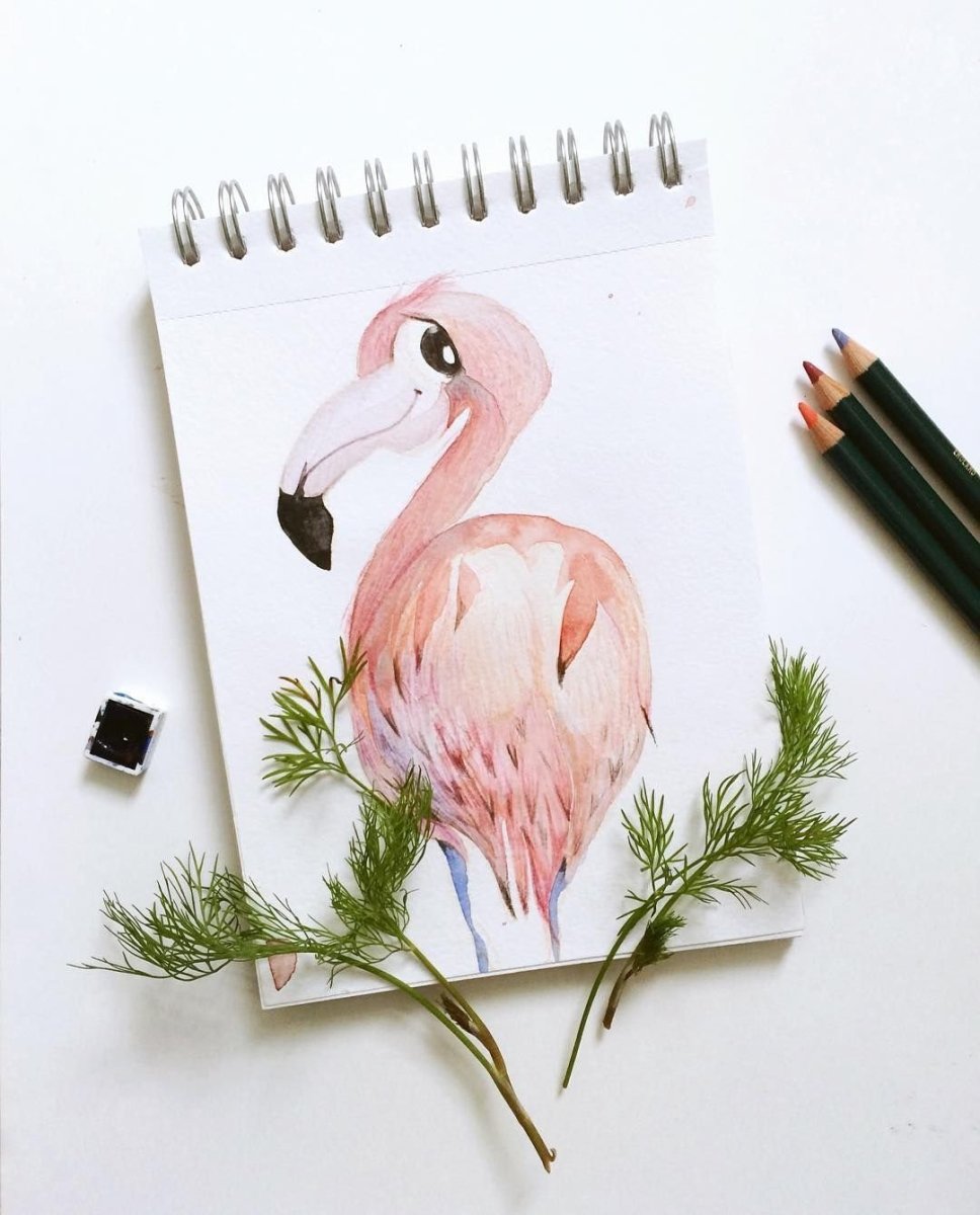 Идеи для рисунков акварельными карандашами