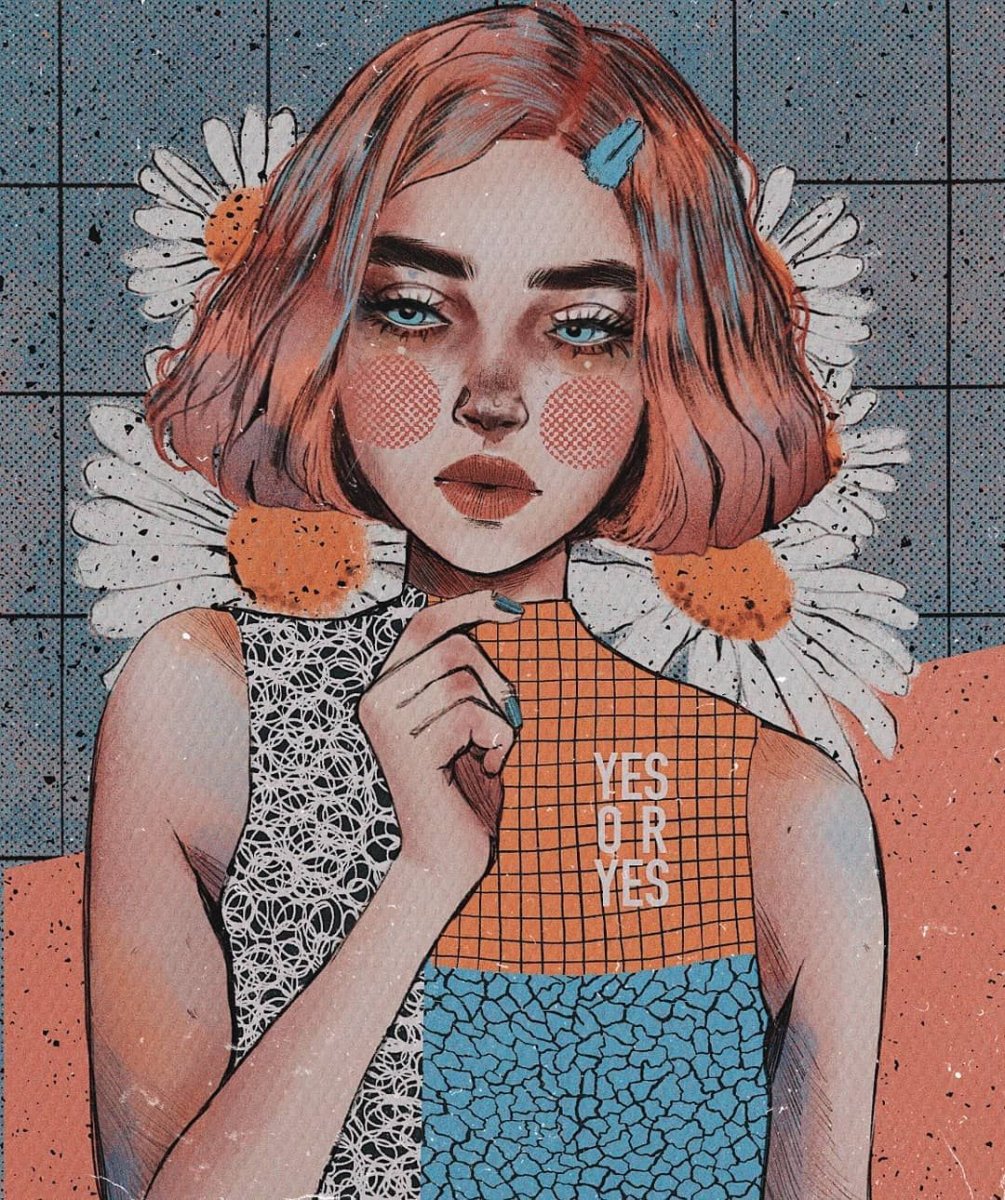 Красивые наклейки растения