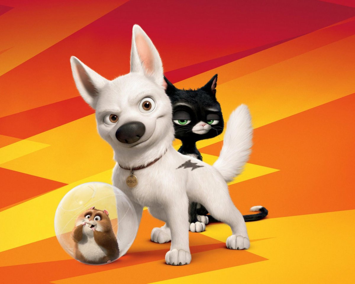 Вольт щенок мультфильм