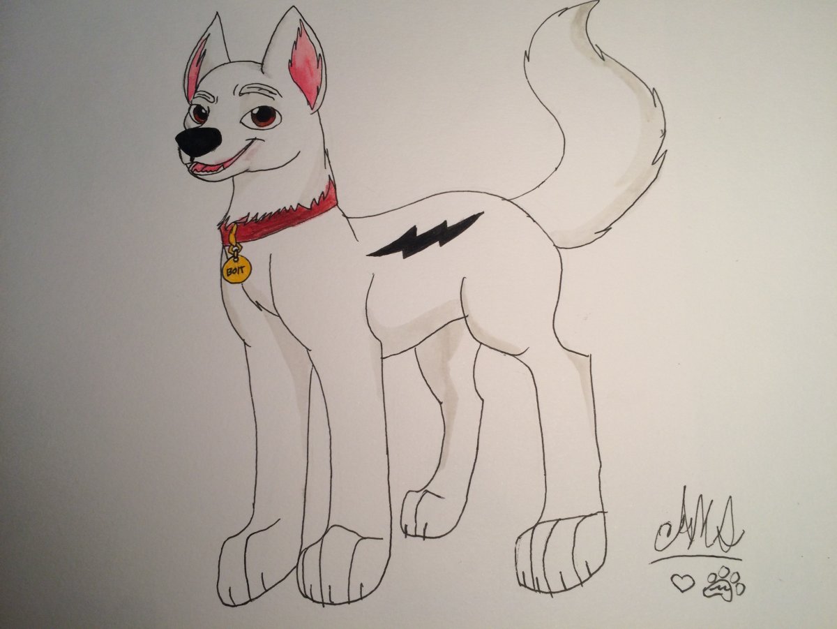 Вольт в стиле аниме