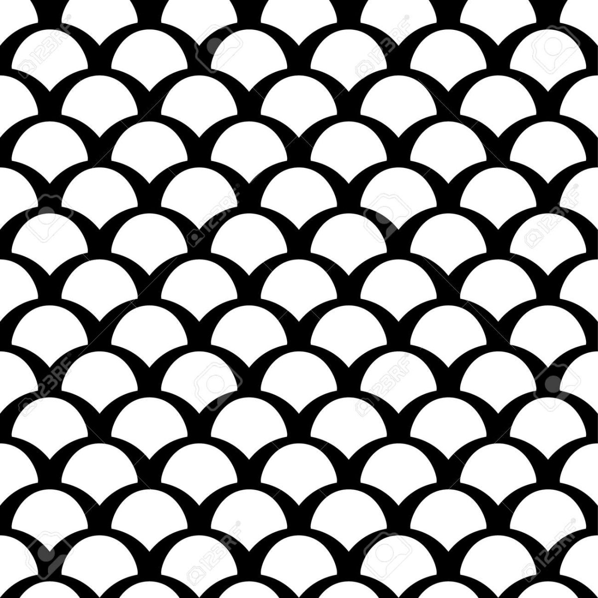 Серая чешуя рыбы