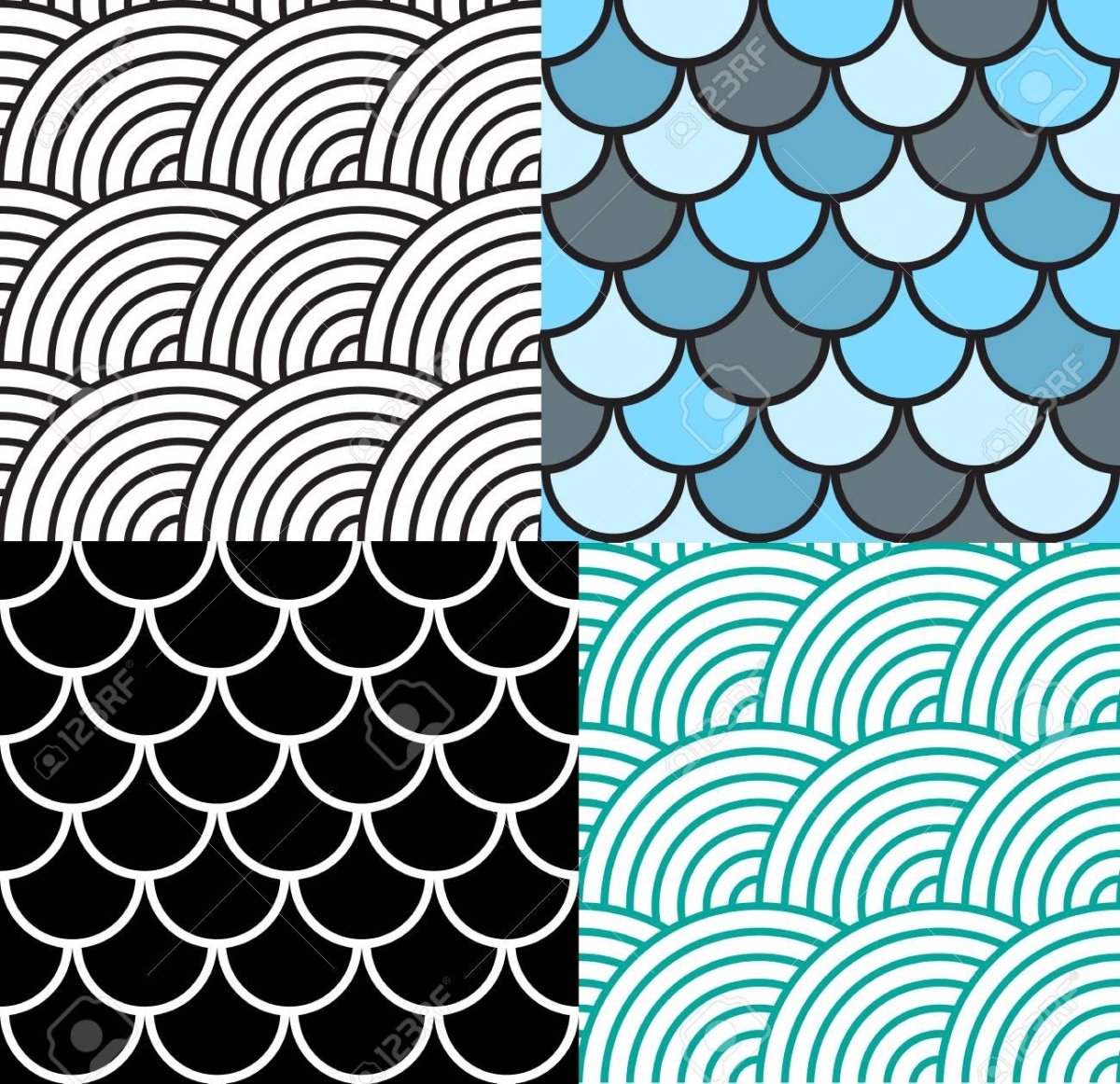 Чешуя вектор