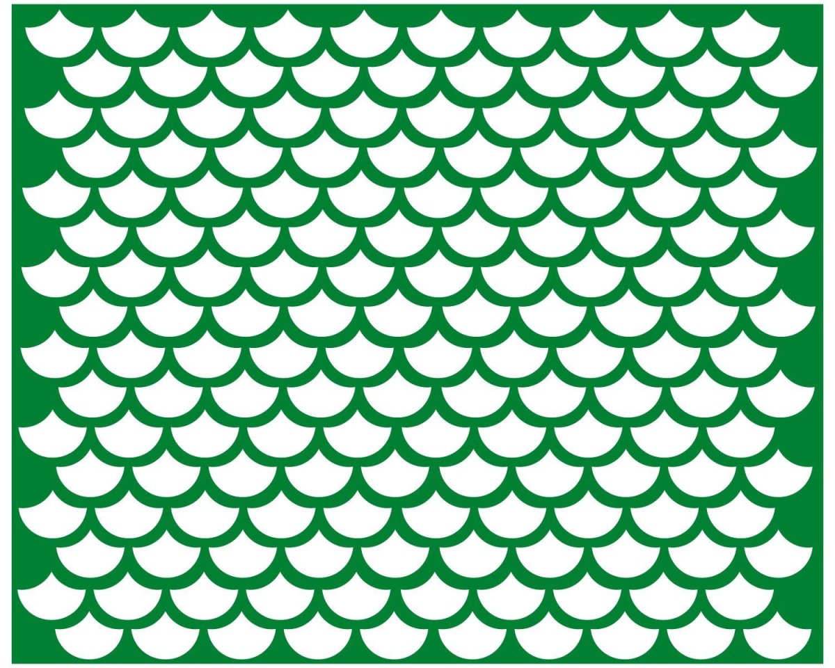 Чешуя мультяшная