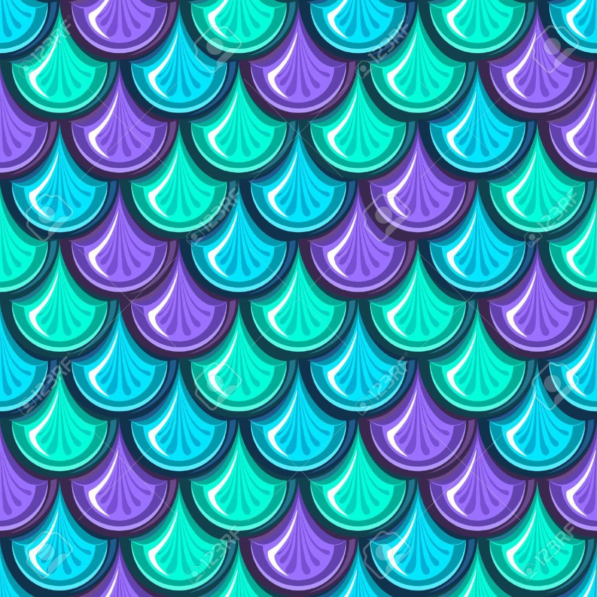 Чешуйка дракона вектор