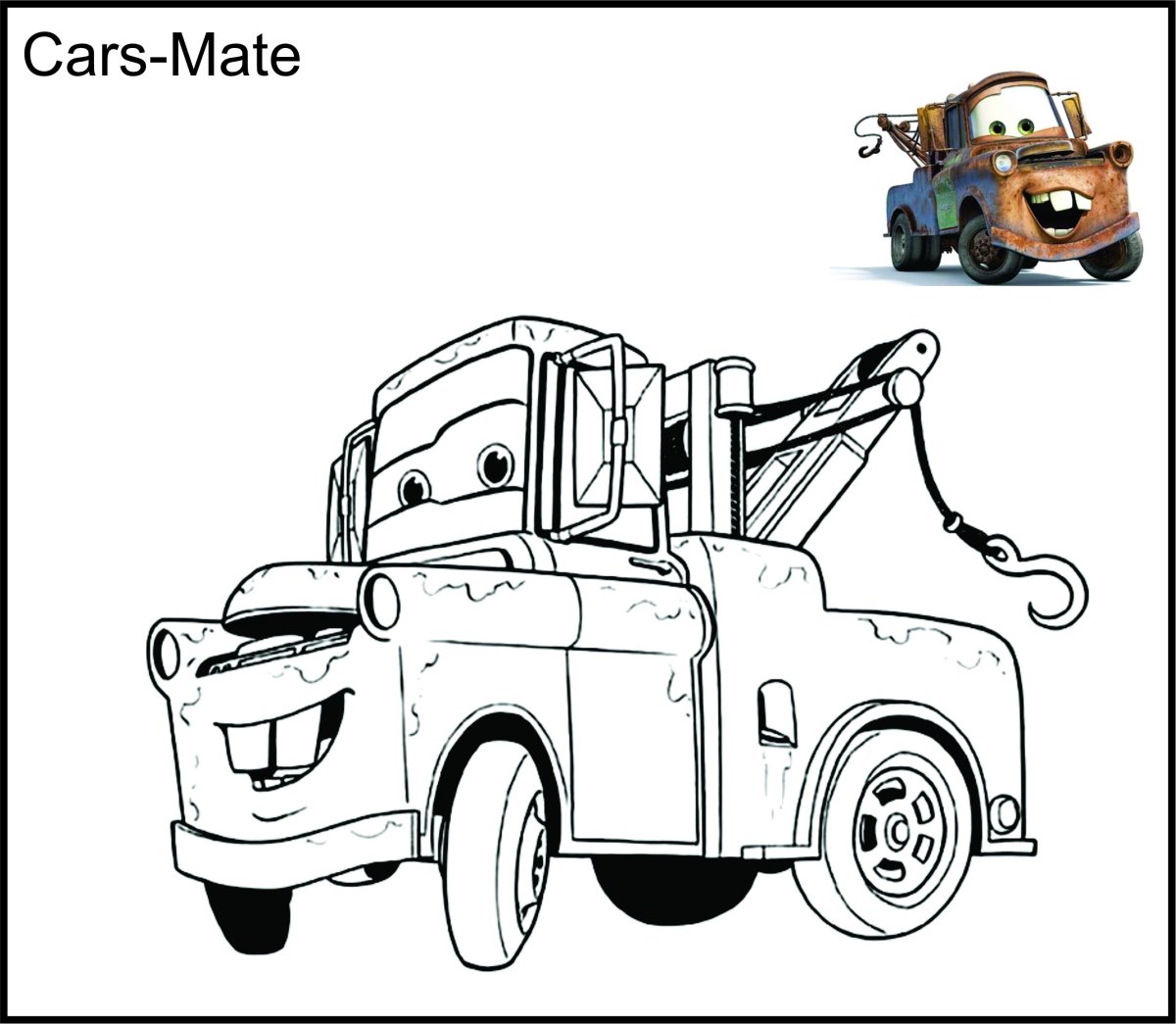 Молния Маккуин раскраска