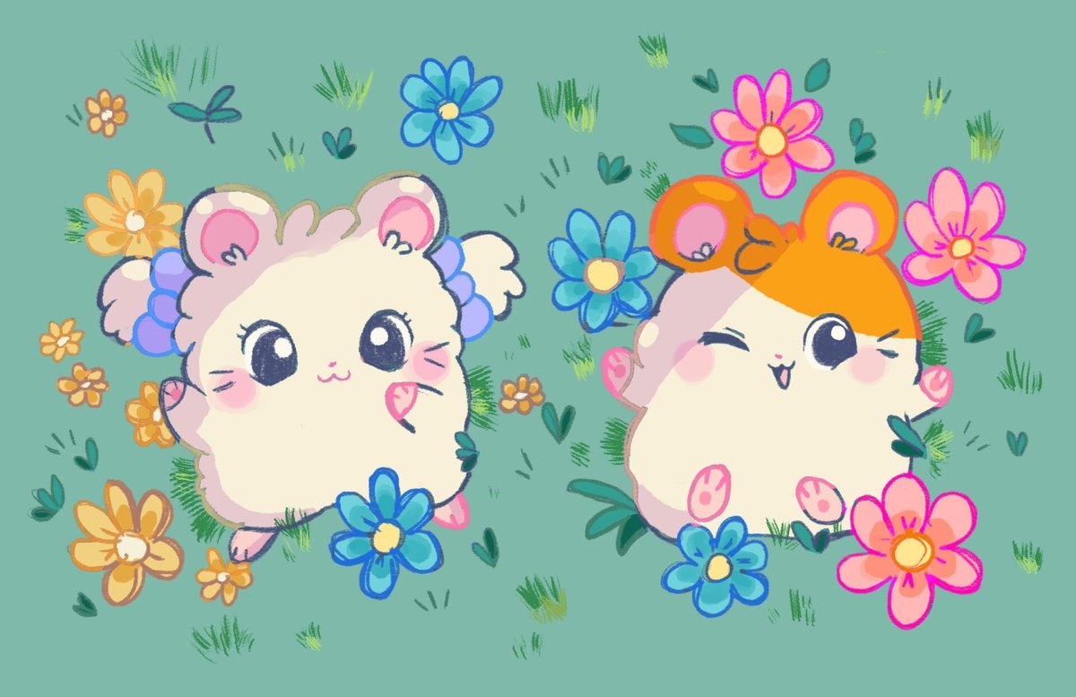 Хомяк рисунок