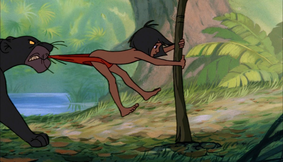 Киплинг Маугли раскраска