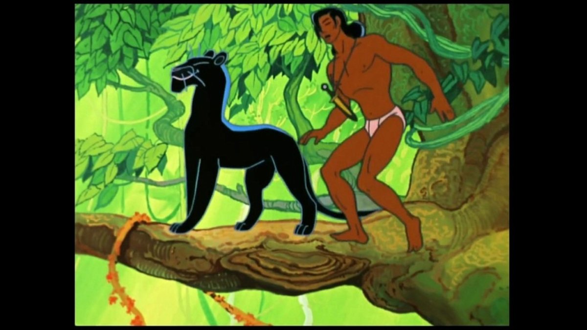 Маугли пантера Багира