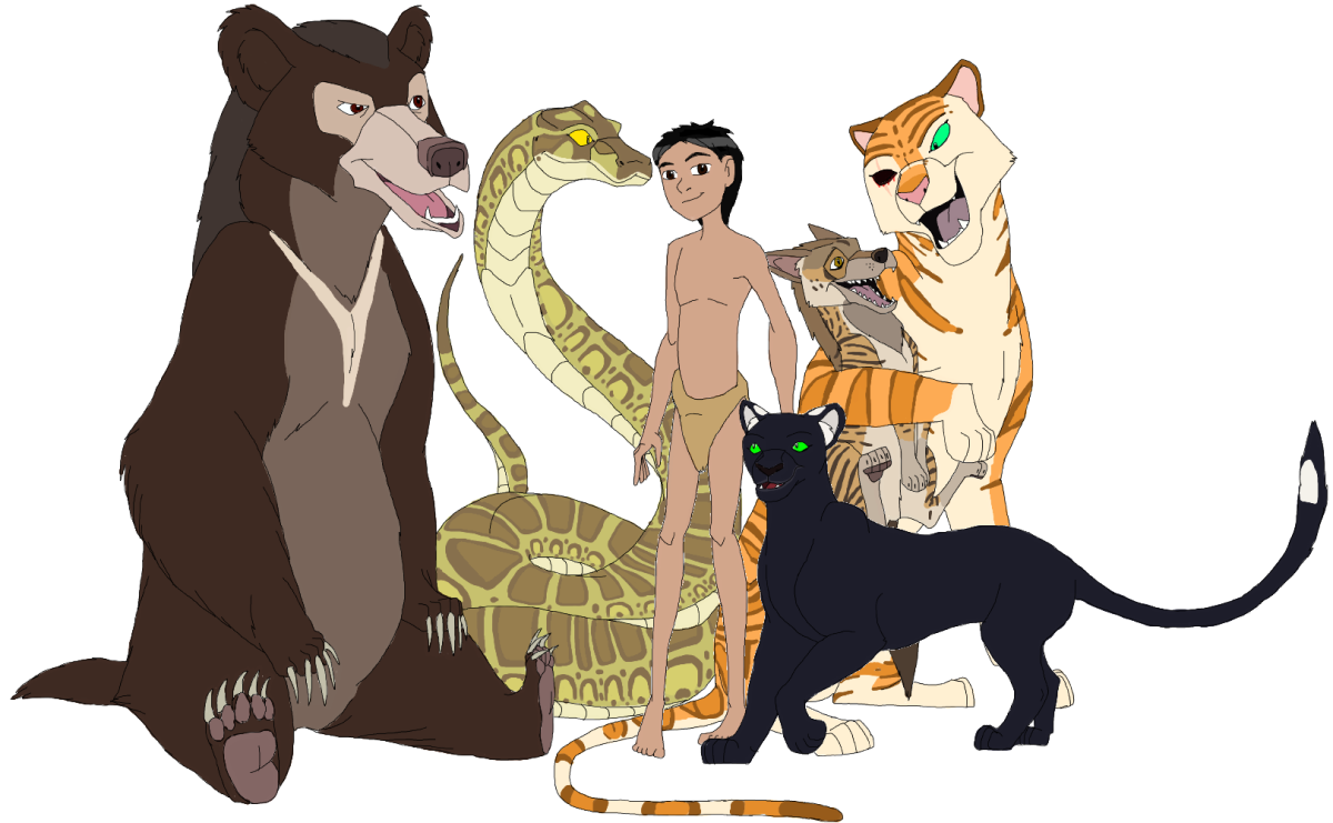 Маугли пантера Багира