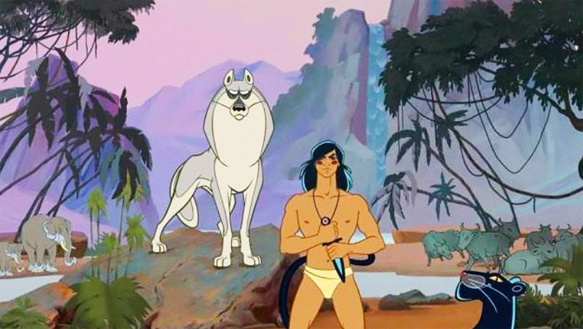 Маугли арт бодибилдинг