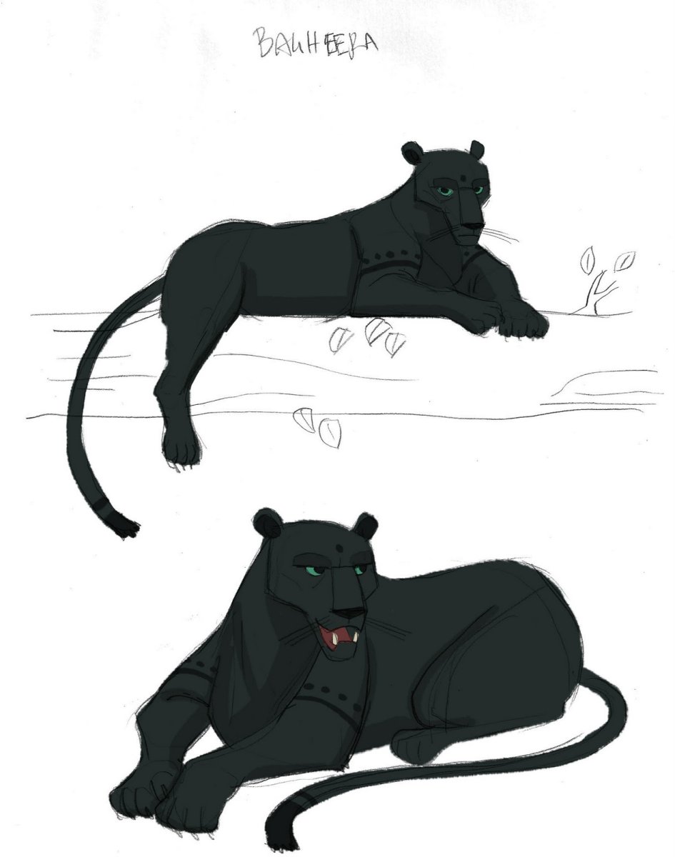 Мультфильм Маугли Багира