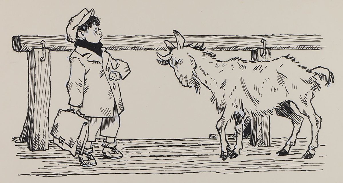 Иллюстрации к детским книгам советского художника 1990 про загадки