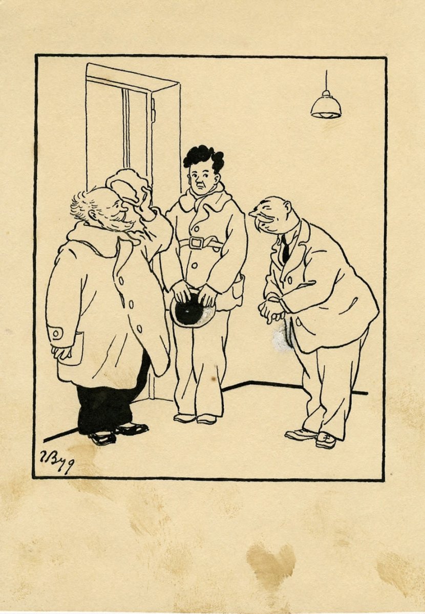 Генрих Вальк карикатуры