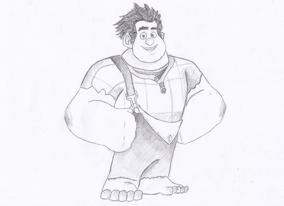 Бэмби скетч