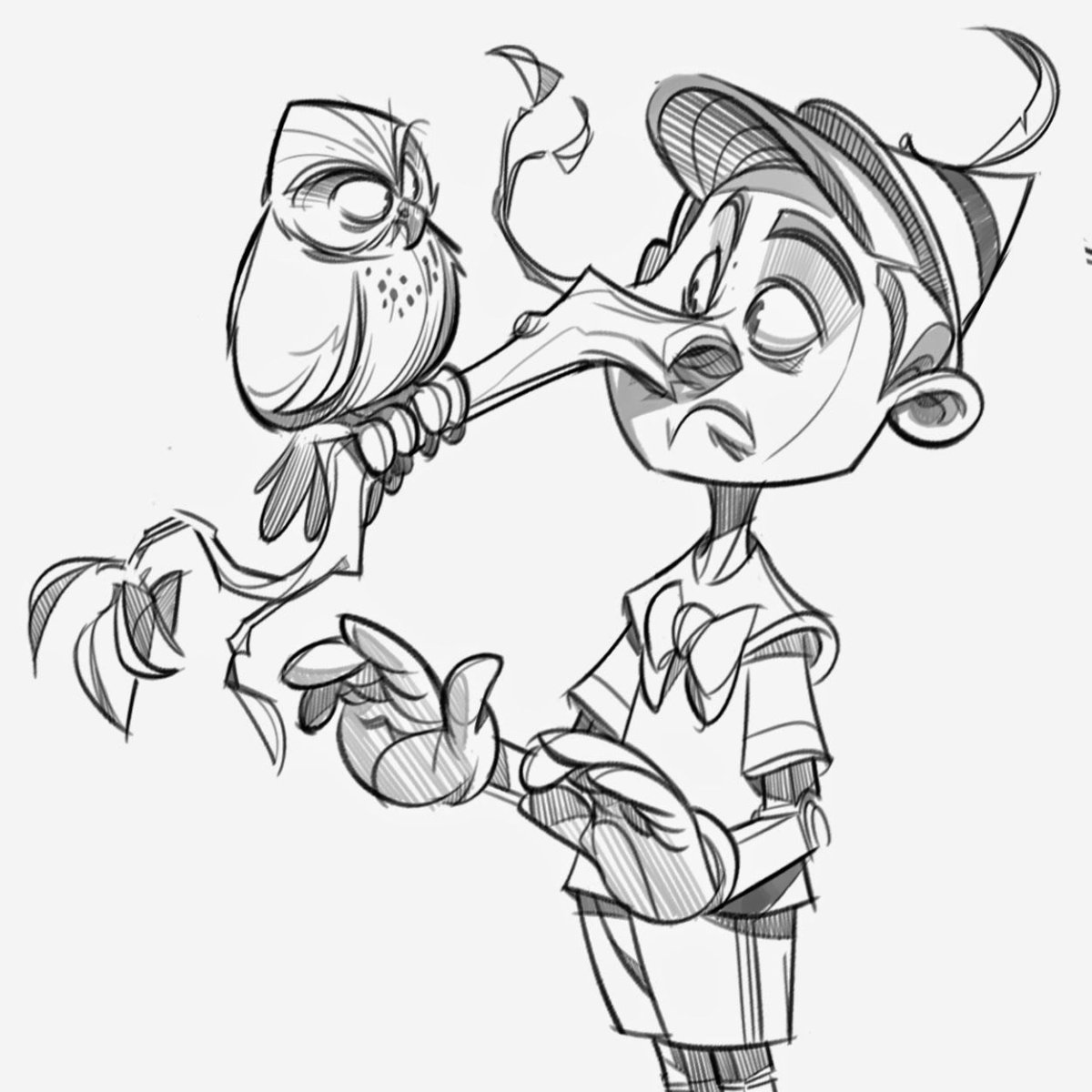 Рисунки карандашом мультяшки