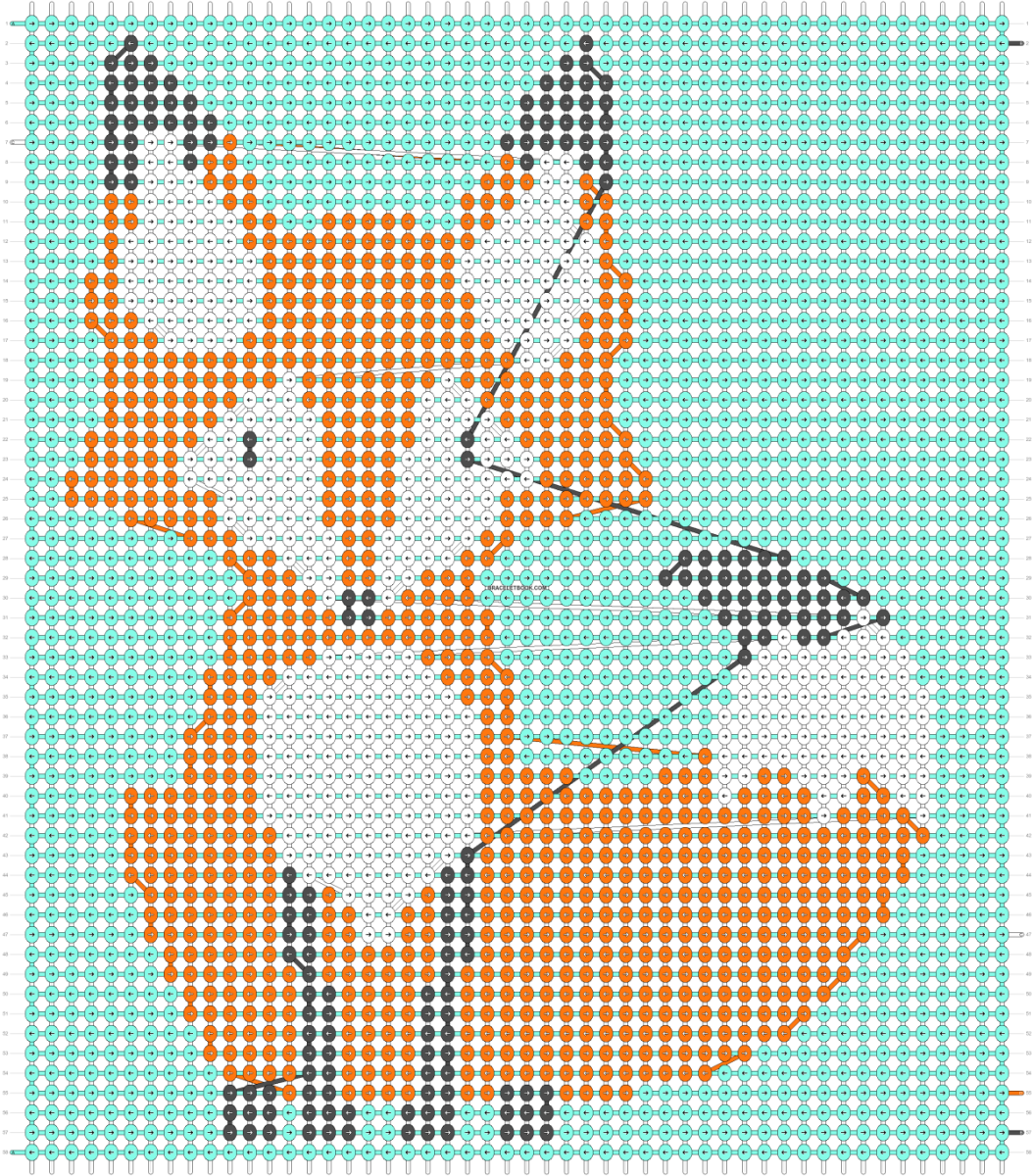 Рисунки по клеточкам животные