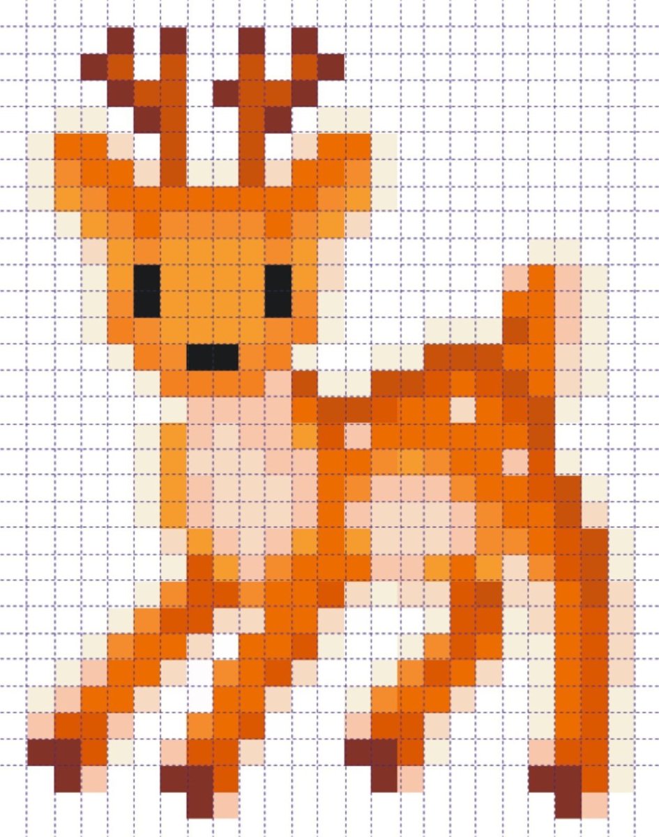 Лиса крестиком