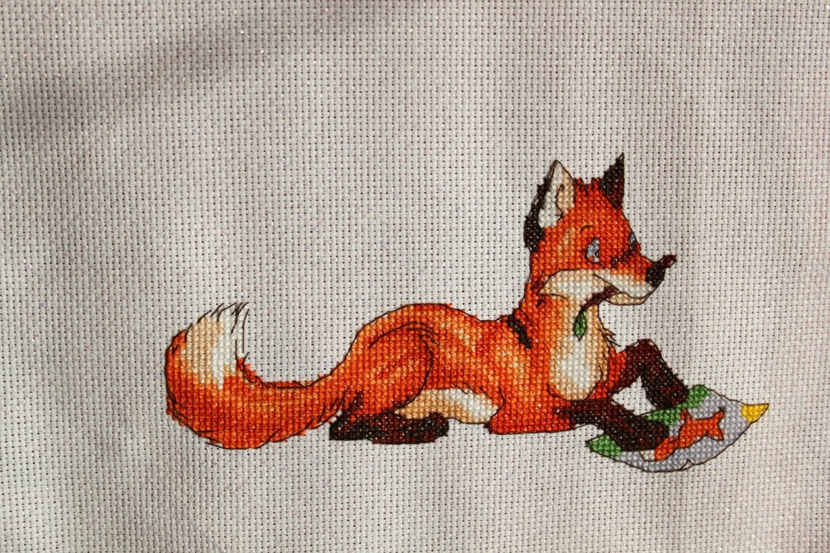 Жаккард лисички схема