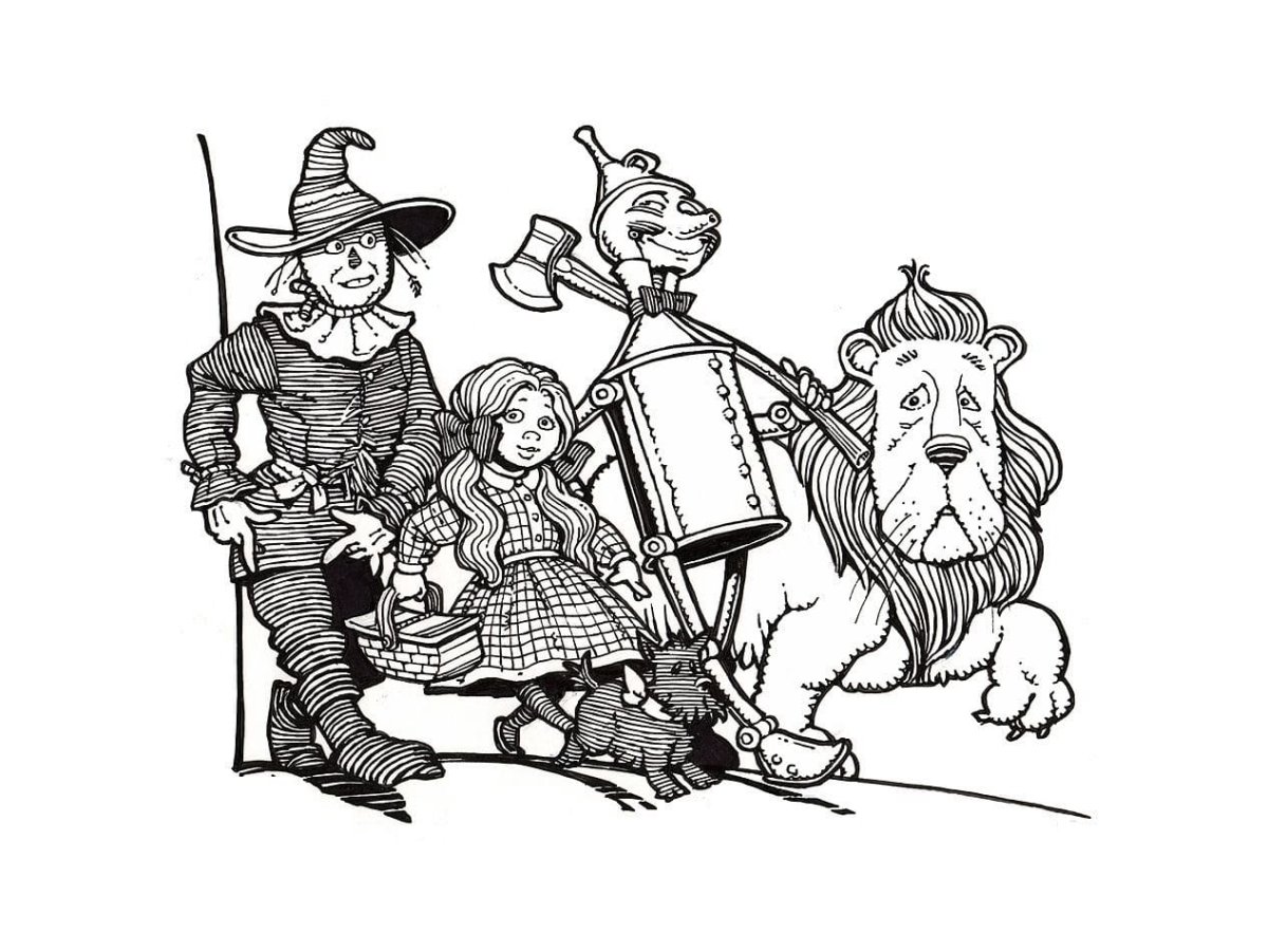 Путешественник раскраска