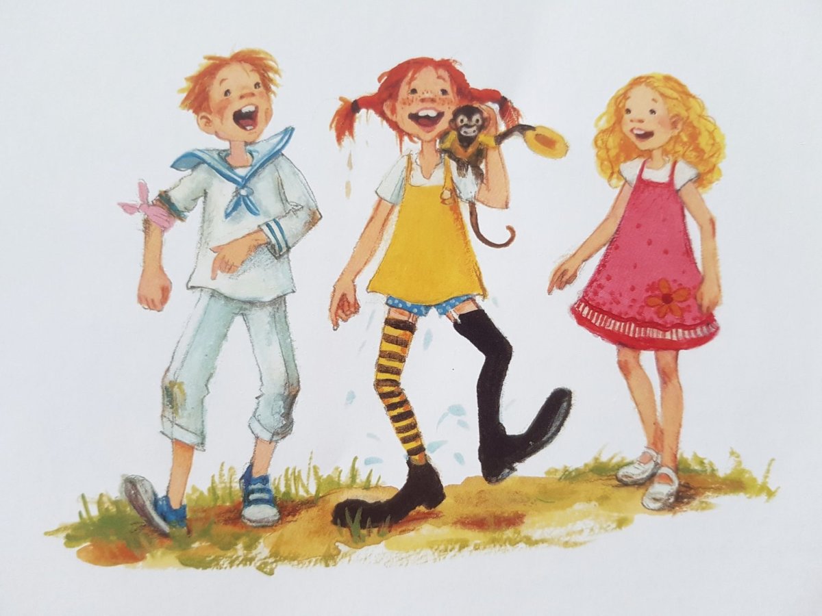 Поделка Пеппи длинный чулок