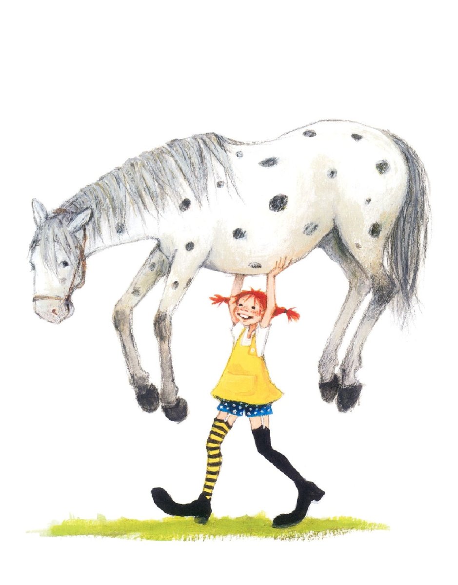 Pippi Longstocking vector