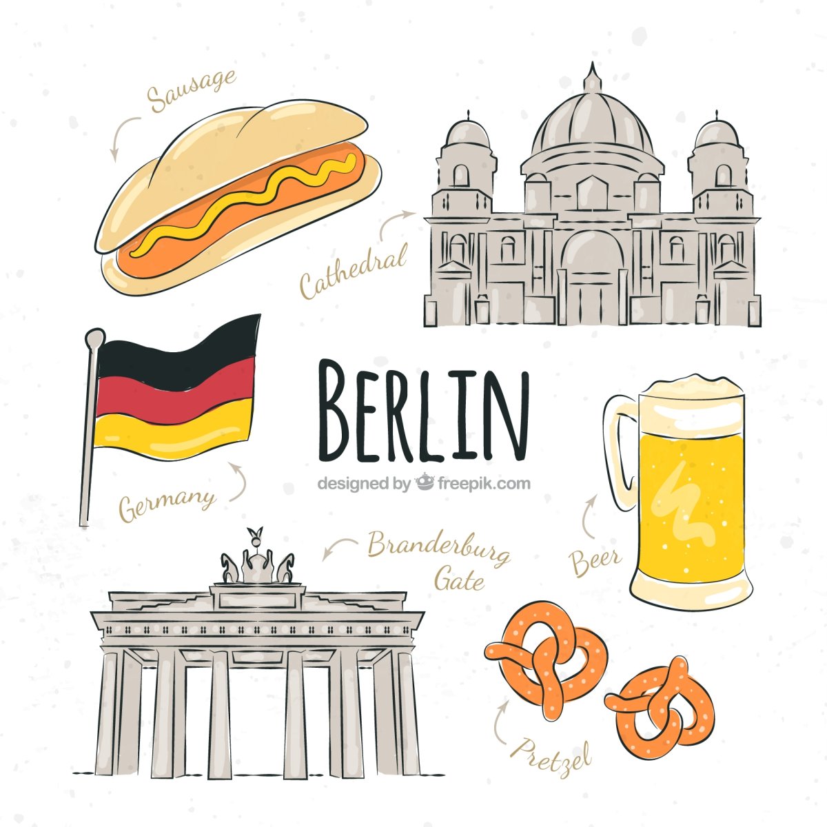 Германия рисунок